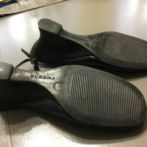 BCBGirls Laser-Cut Wedgies